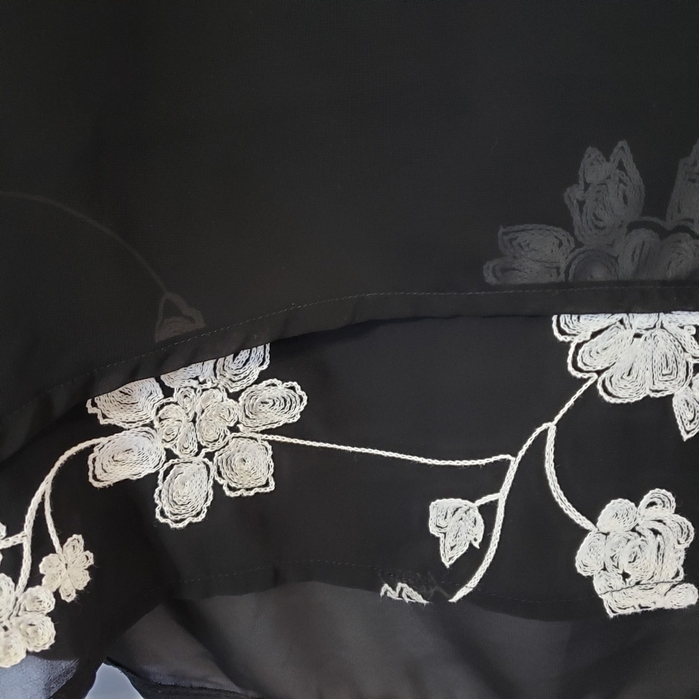 CHAO Han Xuan Embroidered layer chiffon - Picture 5 of 6